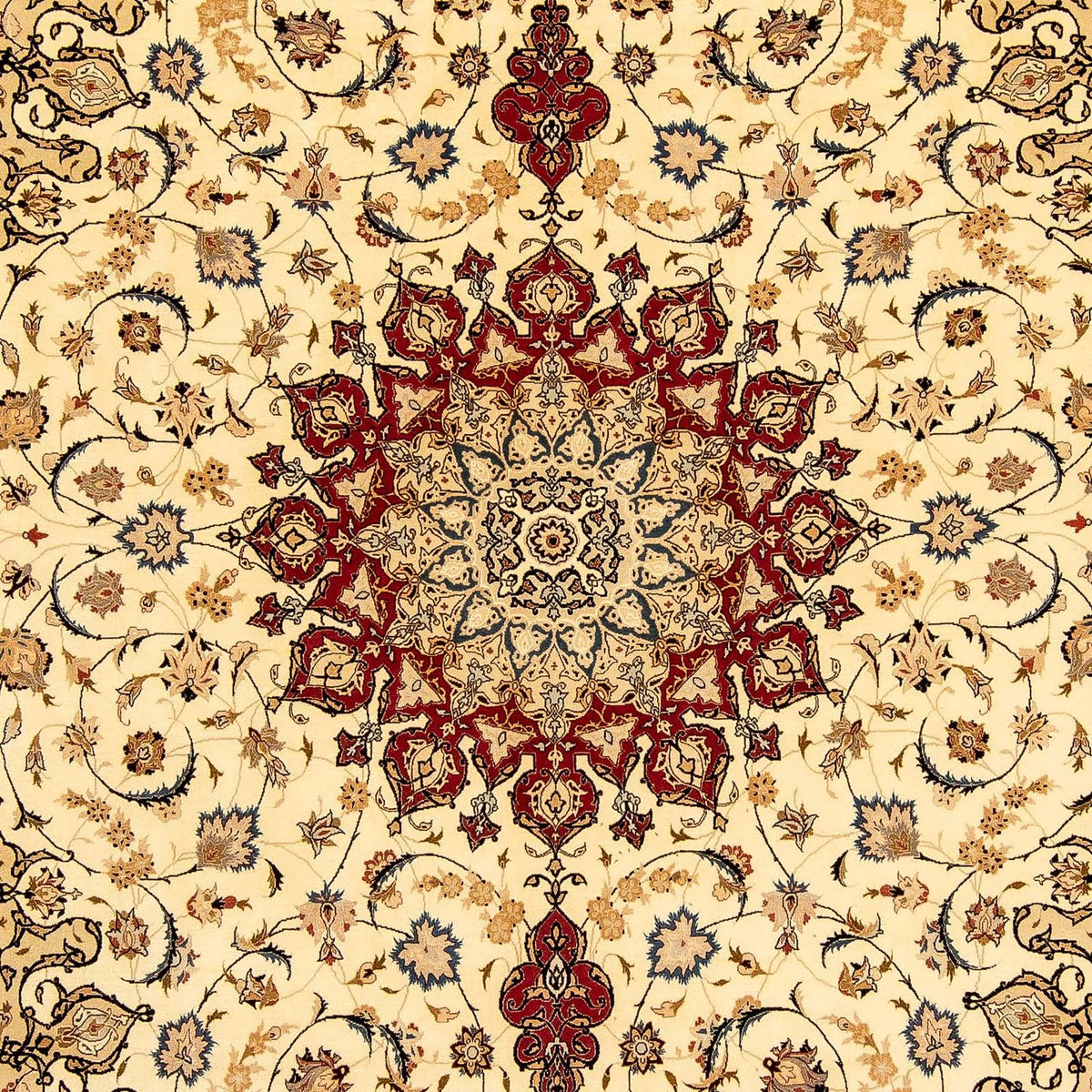 Tappeto Persero - Tabriz - Reale - 335 x 254 cm - beige
