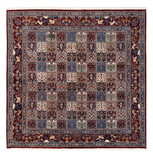 Tappeto Persero - Classico quadrato  - 246 x 245 cm - rosso scuro