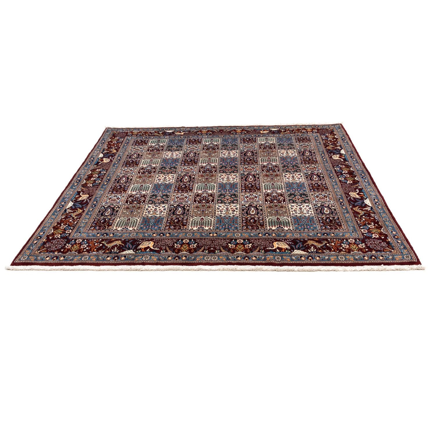 Tappeto Persero - Classico quadrato  - 246 x 245 cm - rosso scuro