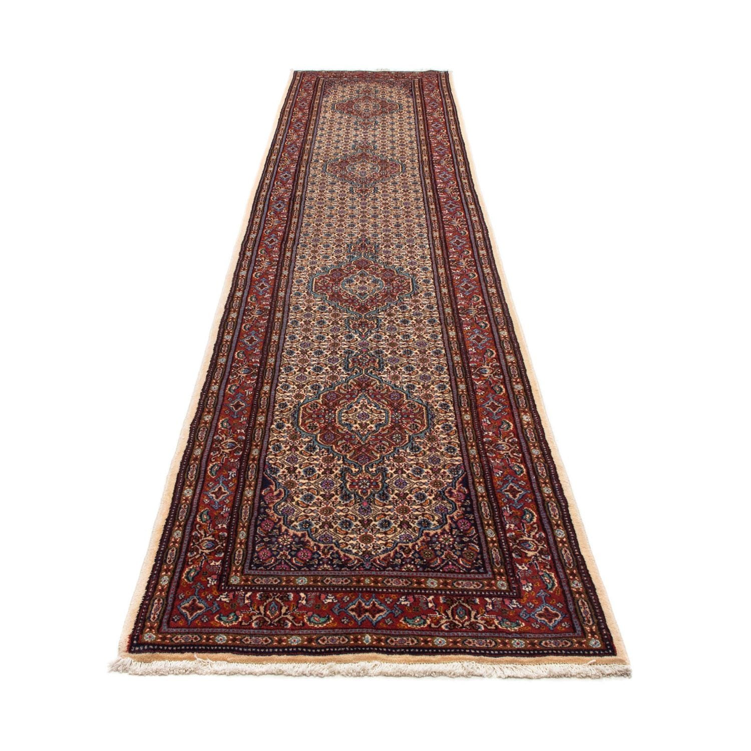 Tappeto corsia Tappeto Persero - Classico - 405 x 81 cm - beige