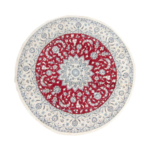 Tappeto Persero - Nain rotondo  - 250 x 250 cm - rosso scuro