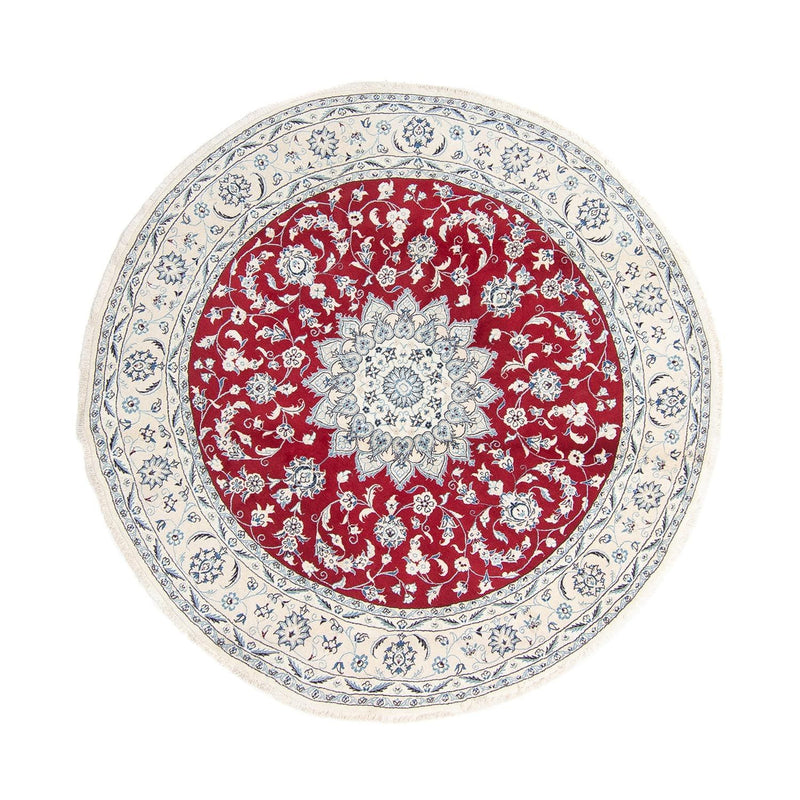 Tappeto Persero - Nain rotondo  - 250 x 250 cm - rosso scuro