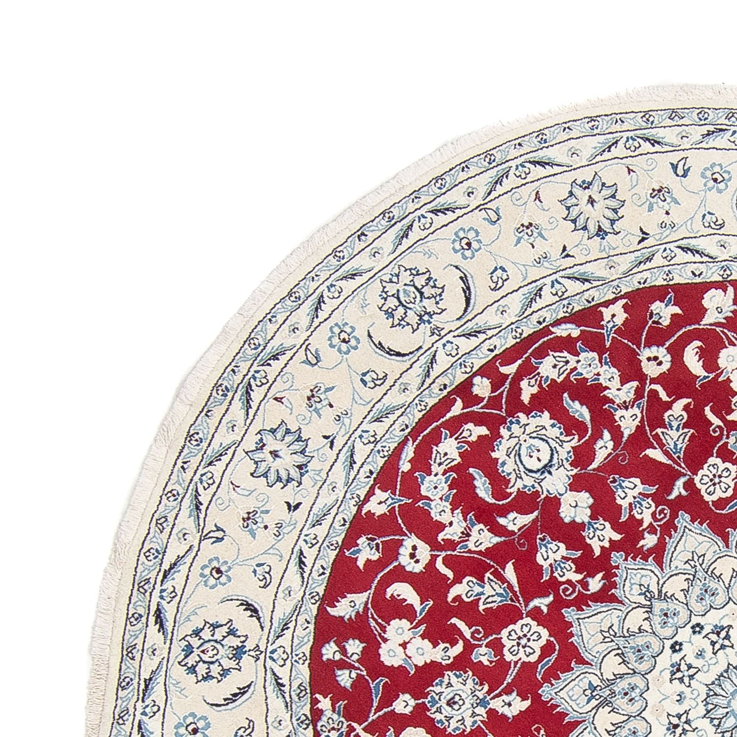 Tappeto Persero - Nain rotondo  - 250 x 250 cm - rosso scuro