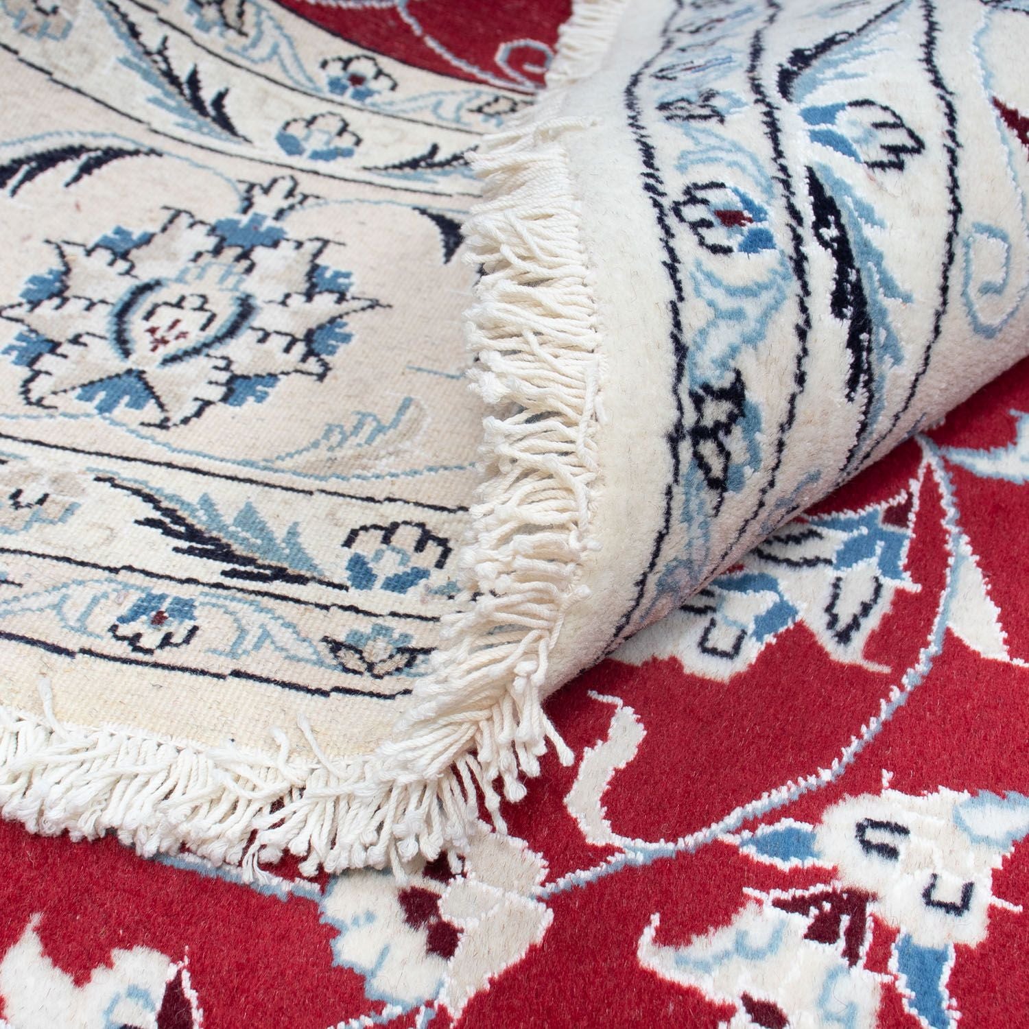 Tappeto Persero - Nain rotondo  - 250 x 250 cm - rosso scuro