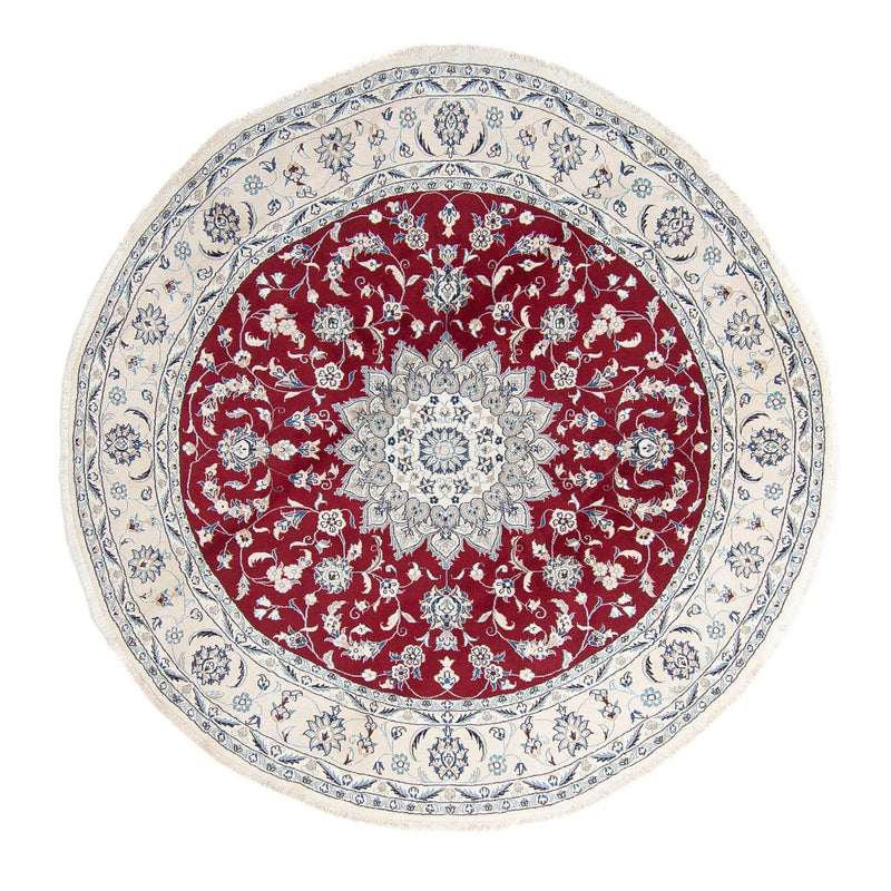 Tappeto Persero - Nain rotondo  - 250 x 250 cm - rosso scuro