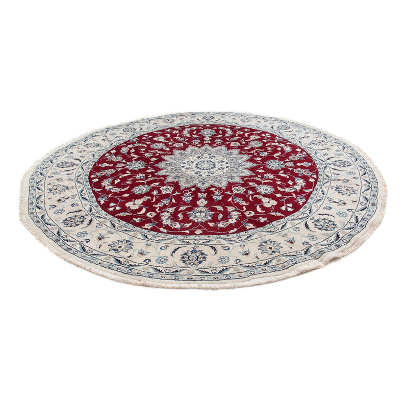 Tappeto Persero - Nain rotondo  - 250 x 250 cm - rosso scuro