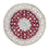 Tappeto Persero - Nain rotondo  - 250 x 250 cm - rosso scuro