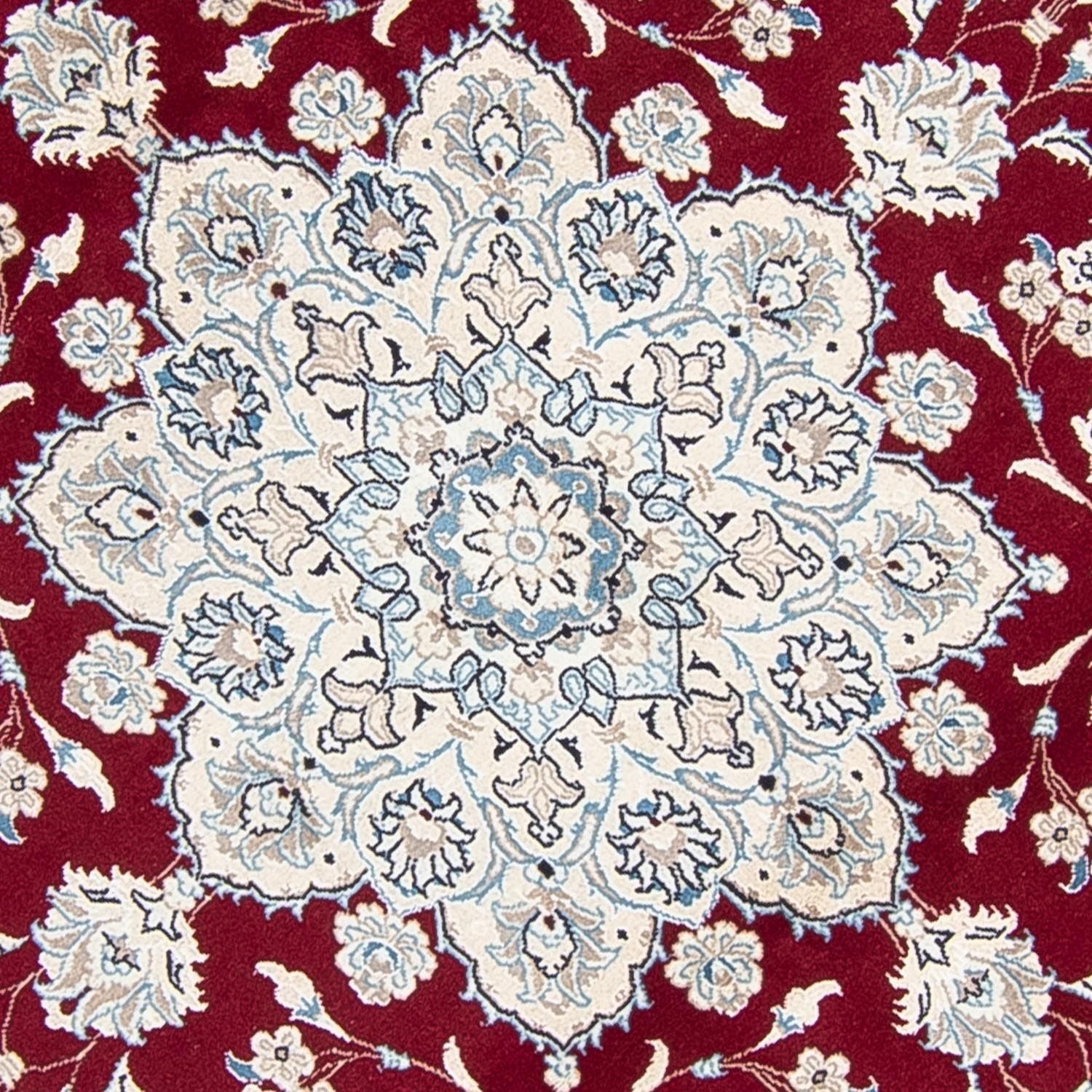 Tappeto Persero - Nain rotondo  - 250 x 250 cm - rosso scuro