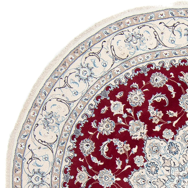 Tappeto Persero - Nain rotondo  - 250 x 250 cm - rosso scuro