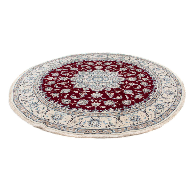 Tappeto Persero - Nain rotondo  - 250 x 250 cm - rosso scuro