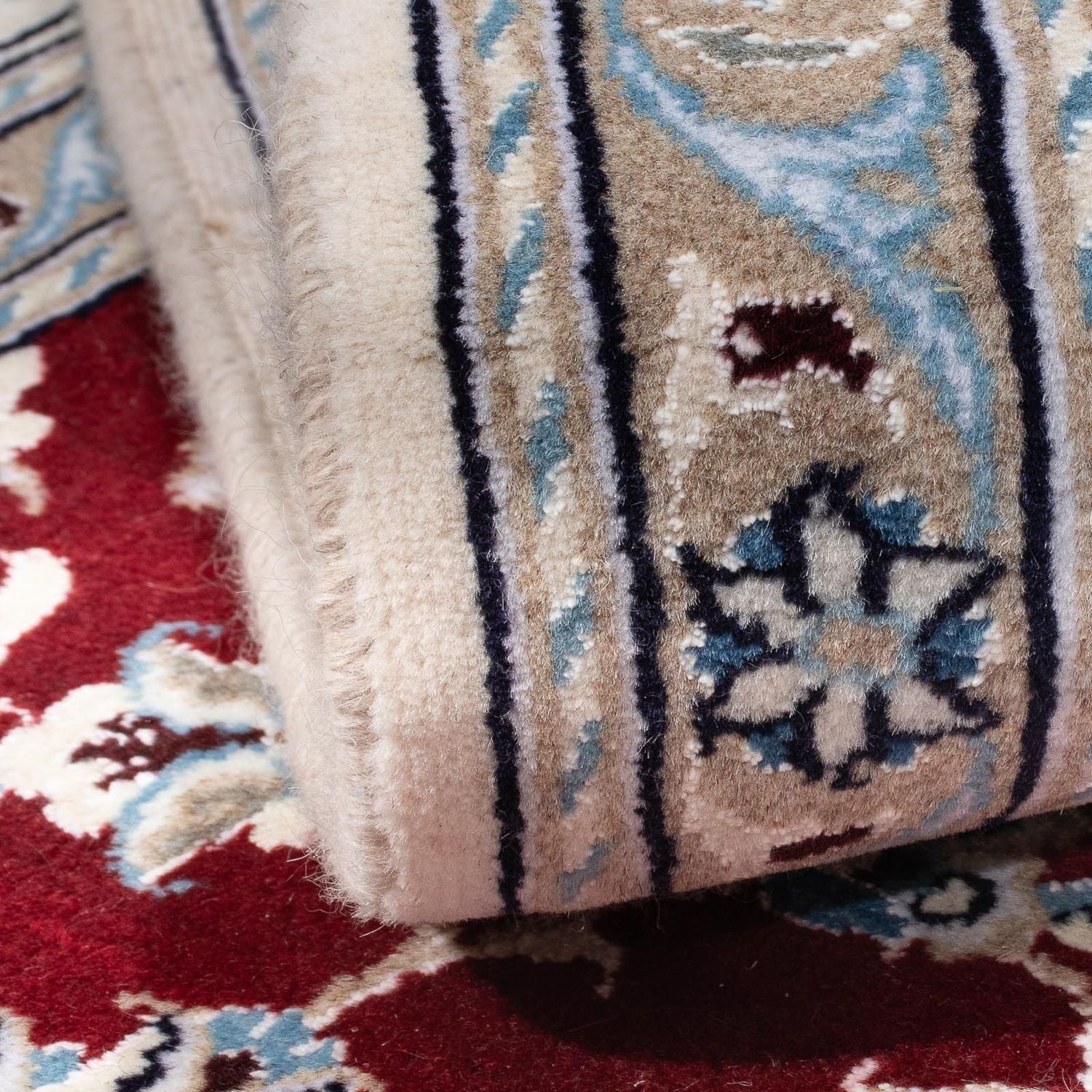 Tappeto Persero - Nain - 300 x 202 cm - rosso scuro