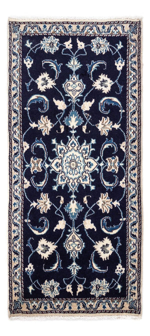 Tappeto Persero - Nain - 143 x 70 cm - blu