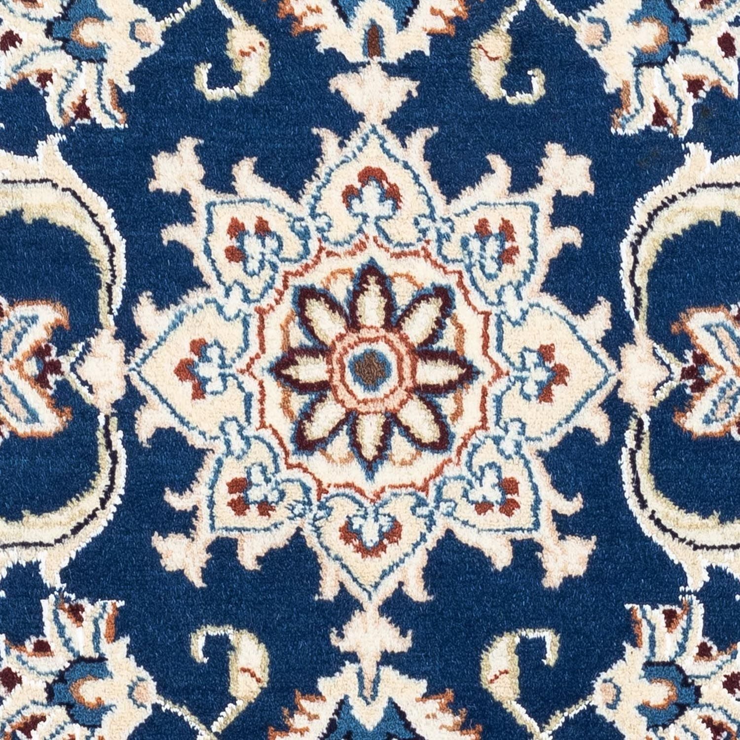 Tappeto Persero - Nain - 134 x 68 cm - blu