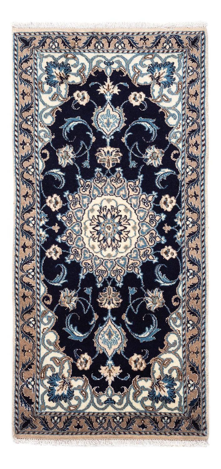 Tappeto Persero - Nain - 141 x 66 cm - blu scuro