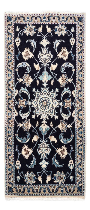 Tappeto Persero - Nain - 139 x 66 cm - blu scuro