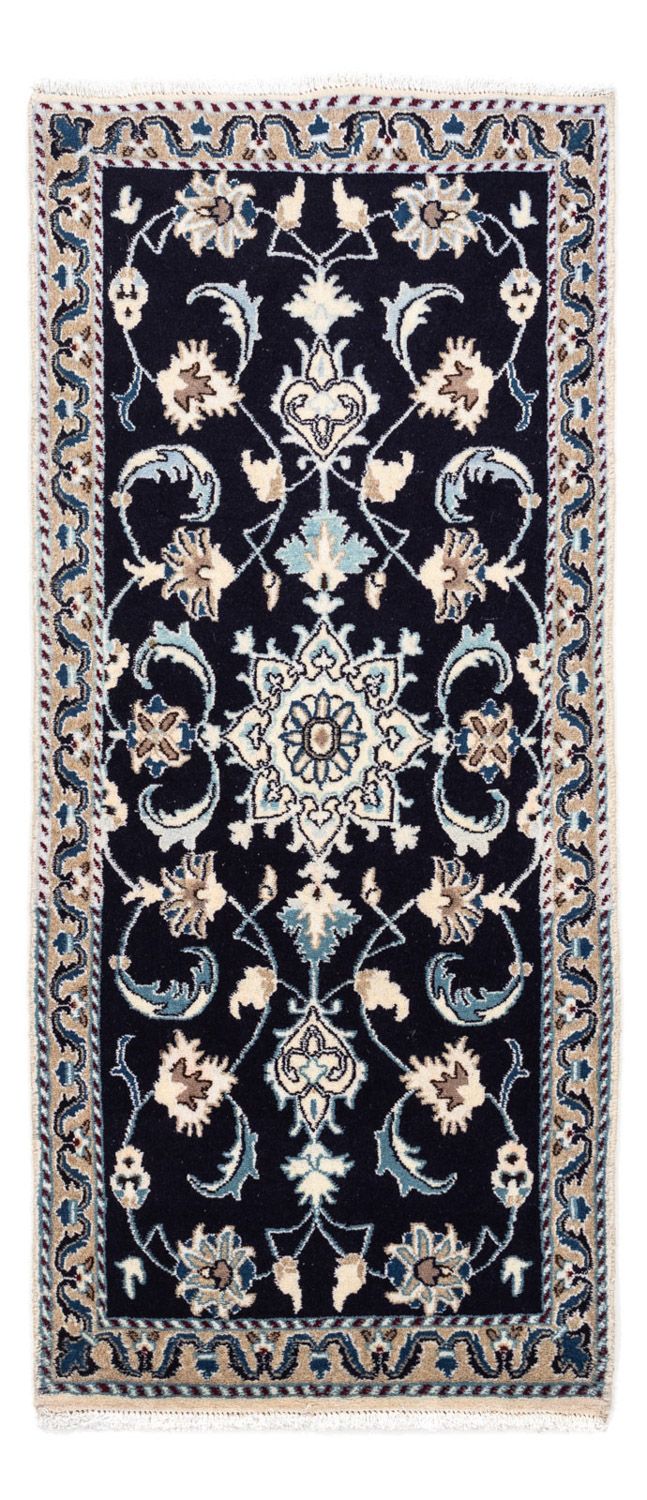 Tappeto Persero - Nain - 139 x 66 cm - blu scuro