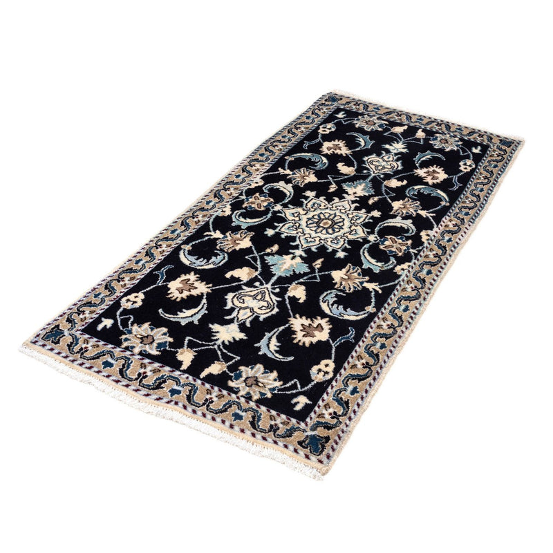 Tappeto Persero - Nain - 139 x 66 cm - blu scuro