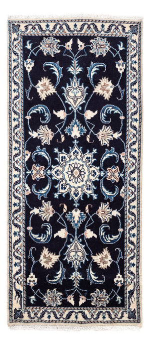 Tappeto Persero - Nain - 143 x 70 cm - blu scuro