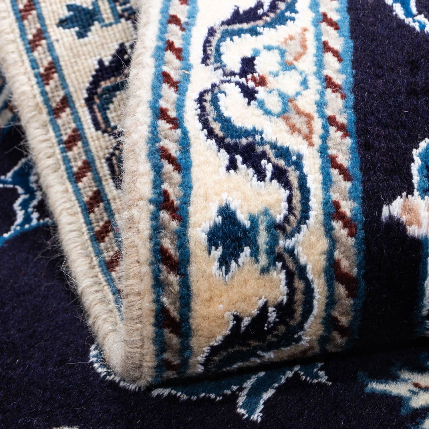Tappeto Persero - Nain - 143 x 70 cm - blu scuro