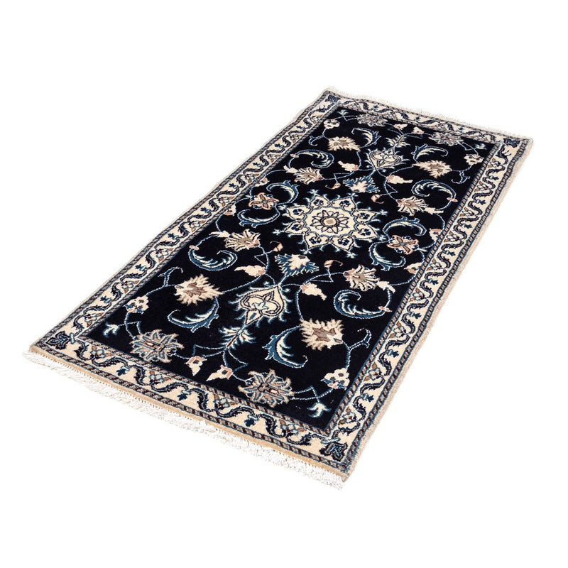 Tappeto Persero - Nain - 143 x 70 cm - blu scuro