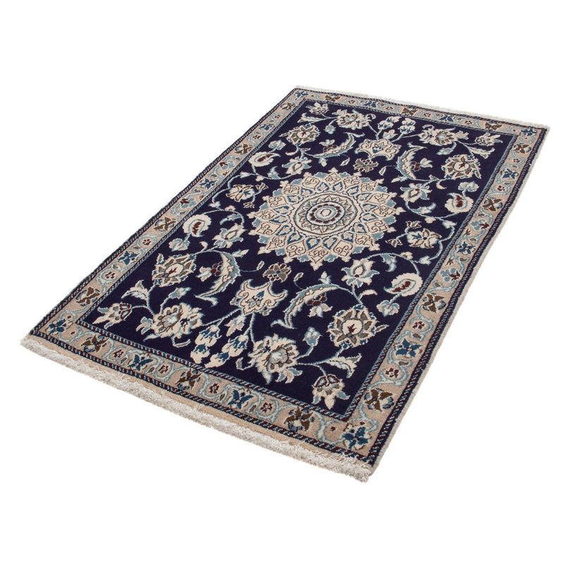 Tappeto Persero - Nain - 139 x 89 cm - blu scuro