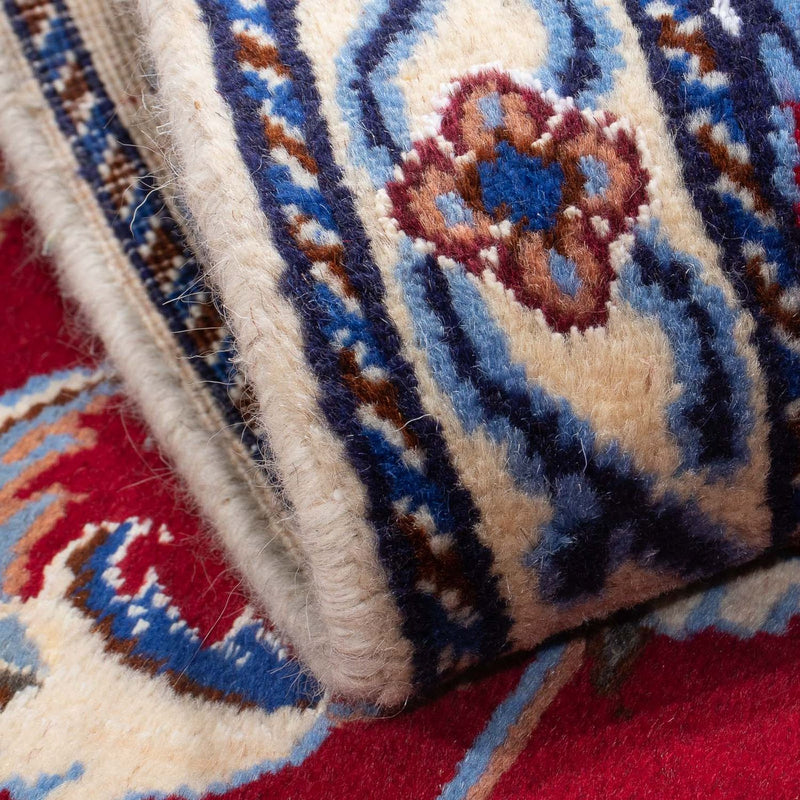 Tappeto Persero - Nain - 127 x 84 cm - rosso scuro