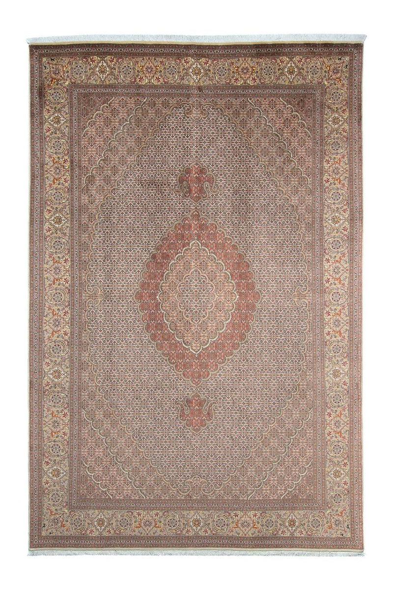 Tappeto Persero - Tabriz - 305 x 198 cm - marrone