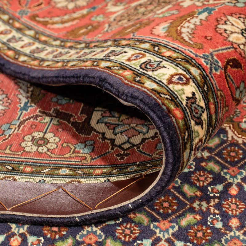 Tappeto Persero - Tabriz quadrato  - 201 x 195 cm - blu scuro