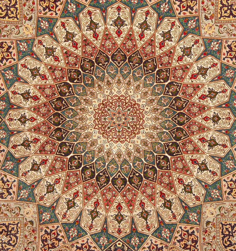 Tappeto Persero - Tabriz - Reale - 250 x 200 cm - multicolore