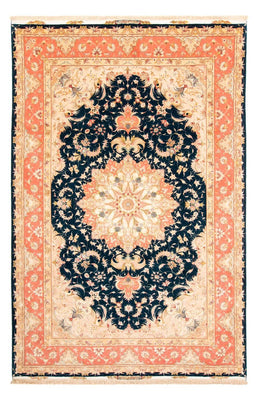 Tappeto Persero - Tabriz - Reale - 308 x 200 cm - blu scuro
