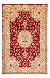 Tappeto Persero - Tabriz - Reale - 312 x 204 cm - rosso scuro