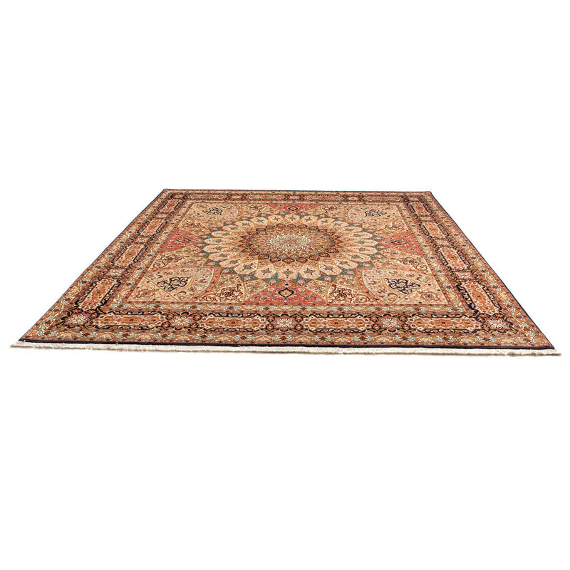 Tappeto Persero - Tabriz - Reale quadrato  - 253 x 252 cm - multicolore
