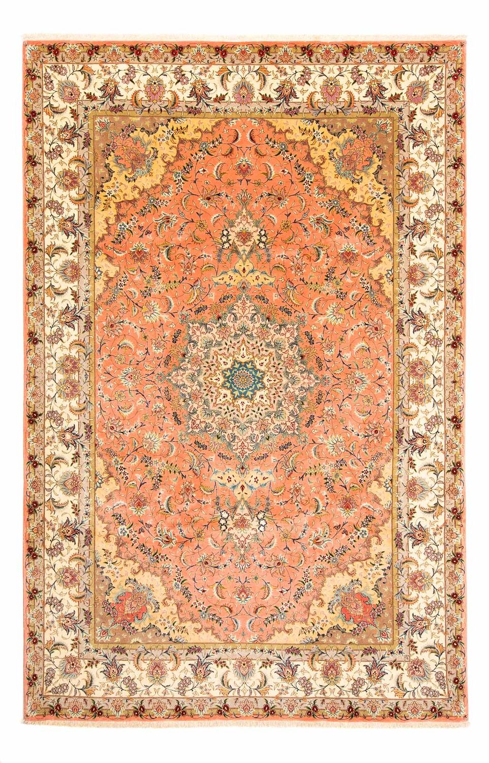 Tappeto Persero - Tabriz - Reale - 310 x 202 cm - beige