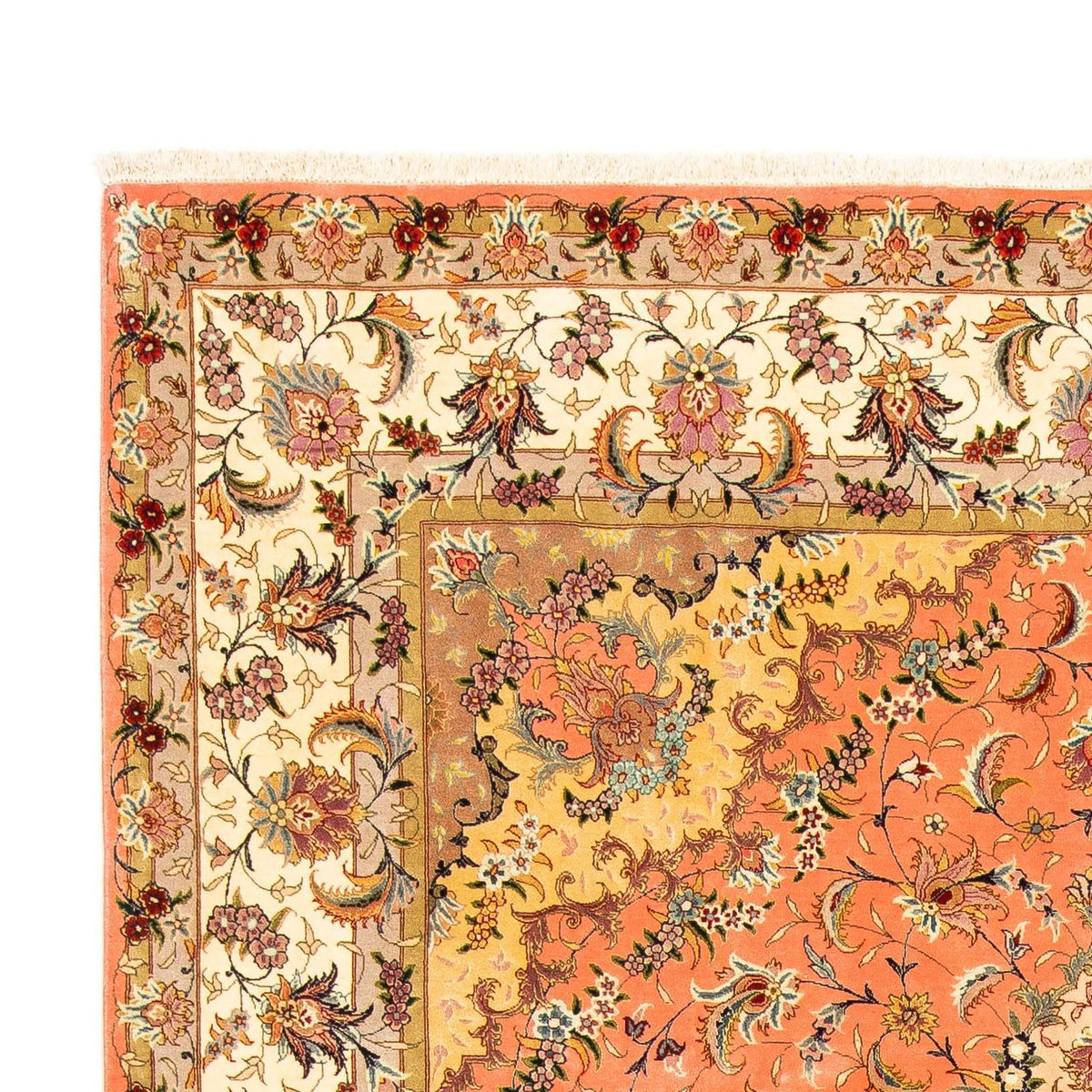 Tappeto Persero - Tabriz - Reale - 310 x 202 cm - beige