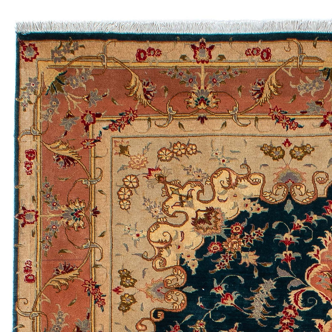 Tabriz - 50 Raj Tappeto 202x152cm - Tappeto persiano