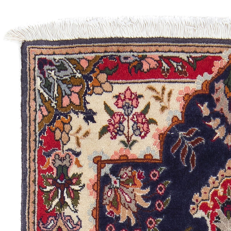 Tappeto Persero - Tabriz - Reale - 93 x 61 cm - blu scuro