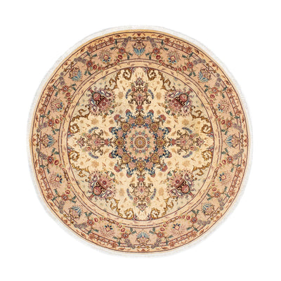 Tabriz - 50 Raj Tappeto 150x150cm - Tappeto persiano