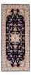 Tappeto corsia Tappeto Persero - Tabriz - Reale - 198 x 82 cm - blu scuro