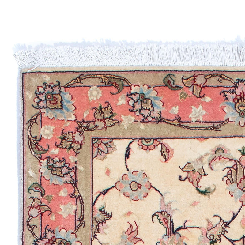 Tappeto corsia Tappeto Persero - Tabriz - Reale - 200 x 77 cm - beige