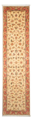 Tappeto corsia Tappeto Persero - Tabriz - Reale - 290 x 74 cm - beige