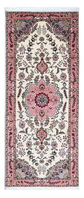 Tappeto corsia Tappeto Persero - Tabriz - Reale - 202 x 82 cm - beige