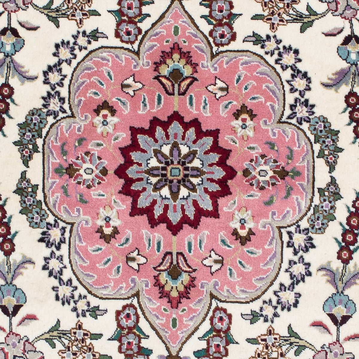 Tappeto corsia Tappeto Persero - Tabriz - Reale - 202 x 82 cm - beige