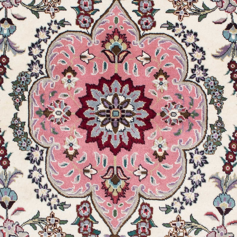 Tappeto corsia Tappeto Persero - Tabriz - Reale - 202 x 82 cm - beige
