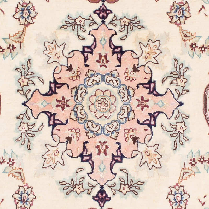 Tappeto corsia Tappeto Persero - Tabriz - Reale - 212 x 81 cm - beige