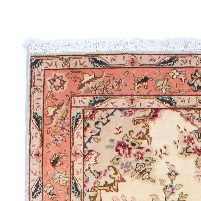 Tappeto corsia Tappeto Persero - Tabriz - Reale - 221 x 82 cm - beige