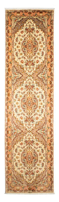 Tappeto corsia Tappeto Persero - Tabriz - Reale - 314 x 87 cm - beige
