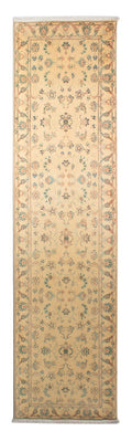 Tappeto corsia Tappeto Persero - Tabriz - Reale - 292 x 79 cm - marrone chiaro