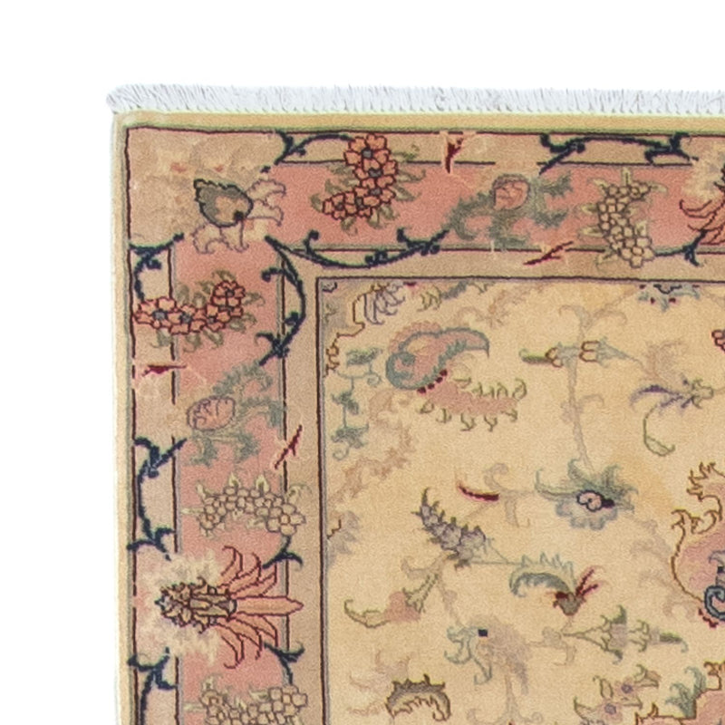 Tappeto corsia Tappeto Persero - Tabriz - Reale - 397 x 86 cm - beige