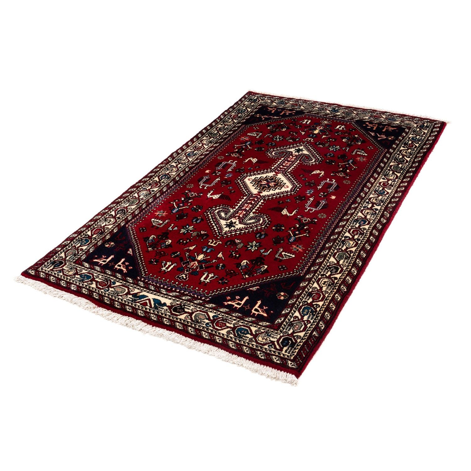 Tappeto Persero - Nomade - 163 x 99 cm - rosso scuro