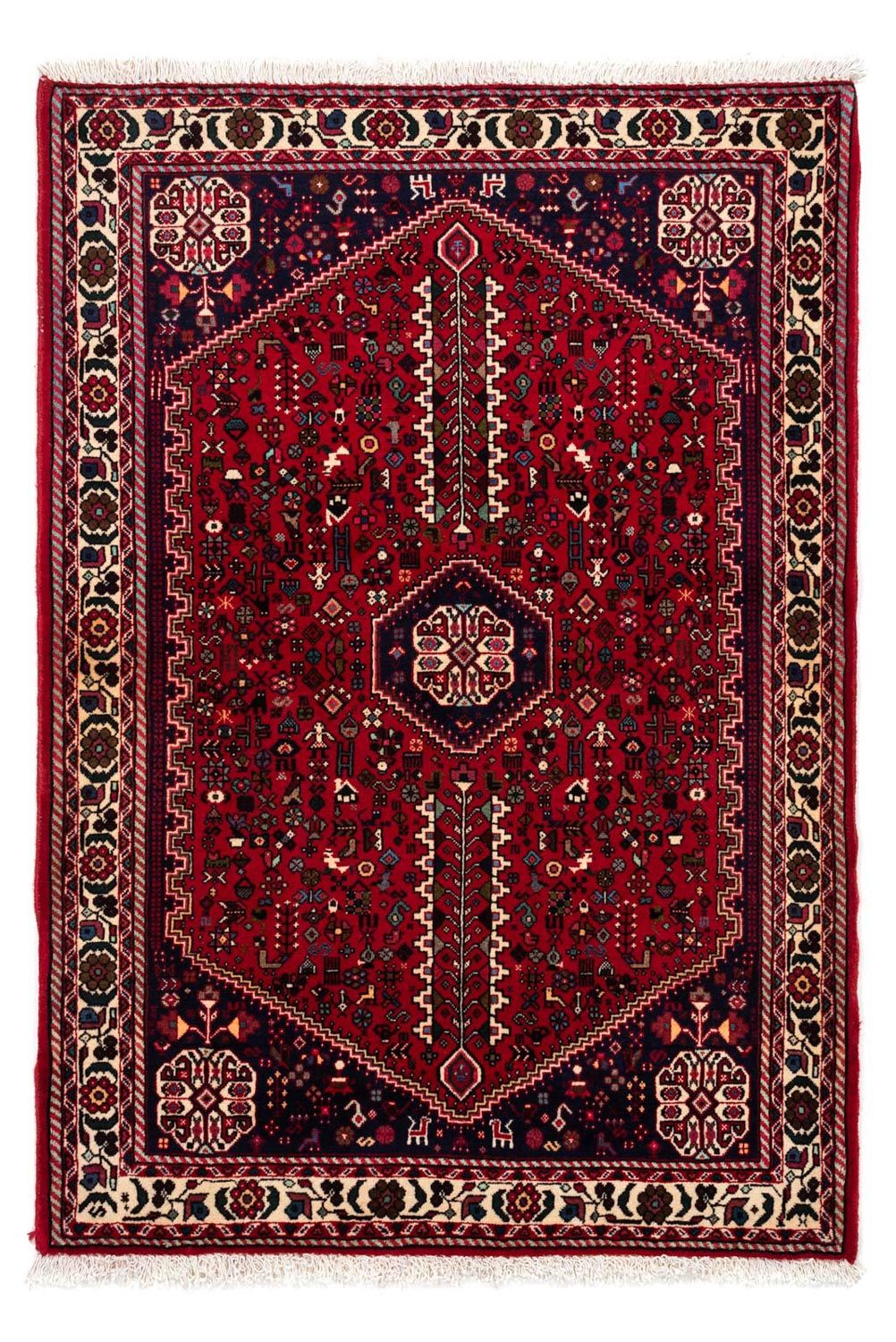 Tappeto Persero - Nomade - 149 x 106 cm - rosso scuro